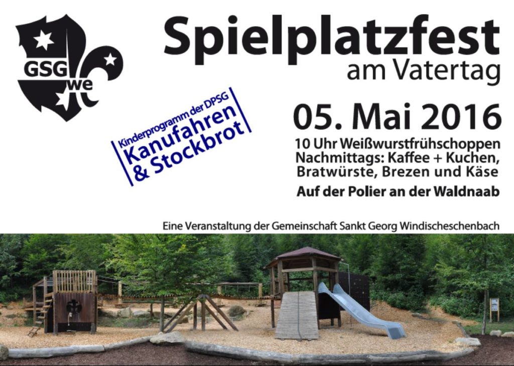 EINLADUNG | Spielplatzfest 2016 der GSG